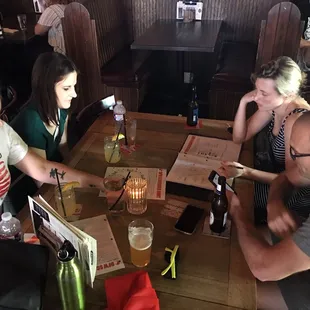 Scavenger hunting requires refreshment.