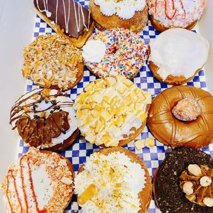Assortment of donuts