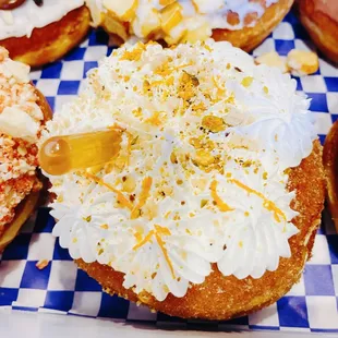 Grand Marnier Pistachio Shortbread  donut