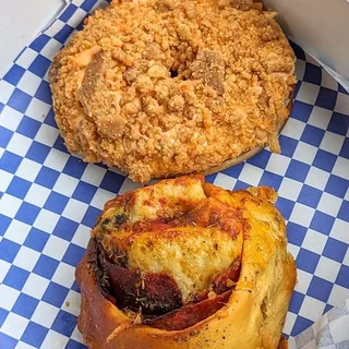 Pepperoni Brunch Bun