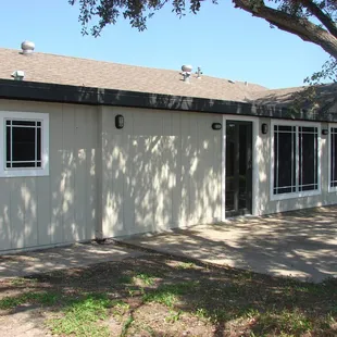 Covered patio after picture