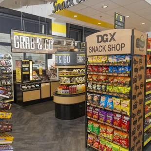 the inside of a grocery store