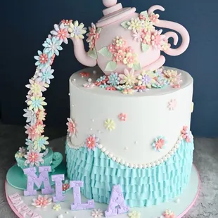 Tea party cake