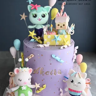Gabby doll house cake