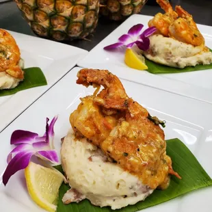 Menu Tasting // Garlic Shrimp,, Creamy Garlic Mashed Potato