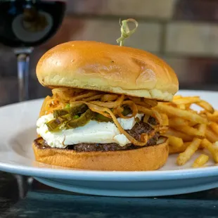 Jalapeño Popper Burger