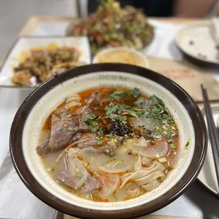 Spicy Lanzhou Beef Noodle