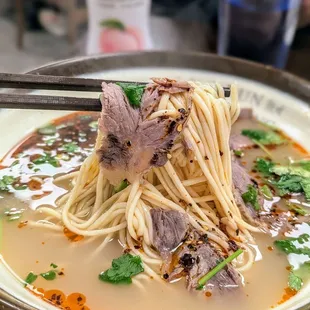 Signature Lanzhou Beef Noodle