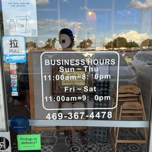 Business hours