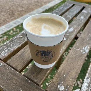Latte w/ Ube Syrup