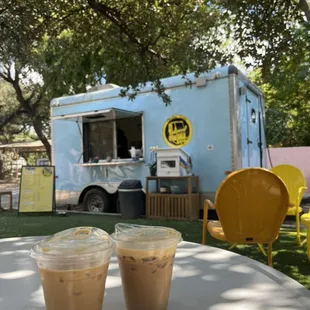 Our little trailer that can! The heart of Dhaba Cafe