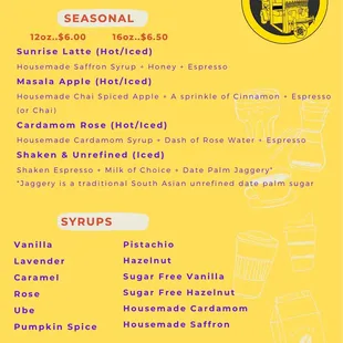 Our housemade specials!