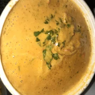 a bowl of soup