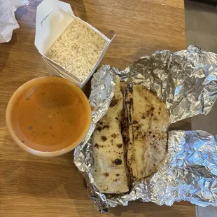 Chicken Tikka Masala and Naan