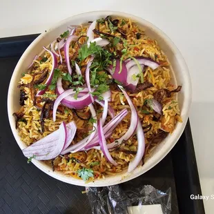 Paneer Biryani