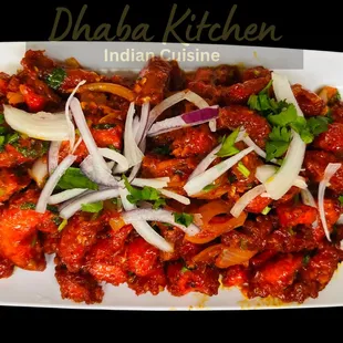 chicken wings and fried chicken, food