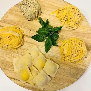 House made fresh pastas sold in our market, wholesale pricing available
