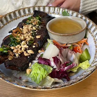 Grilled beef short rib