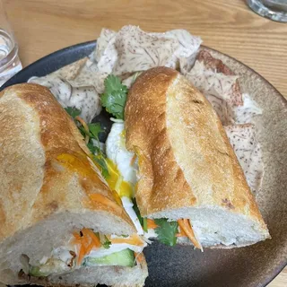 Banh Mi Op La - Crispy Fried Egg & Shallot Aioli