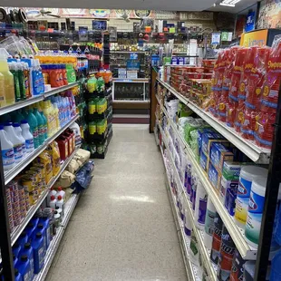 Wide aisles