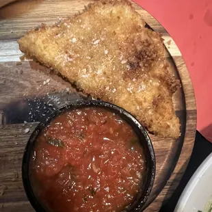 Fried mozzarella