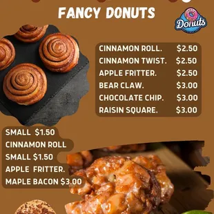 the price of the donuts