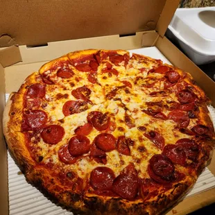 Pepperoni pizza