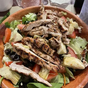 Grilled chicken salad