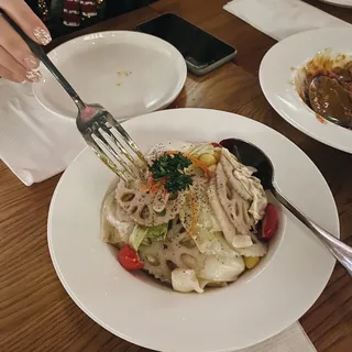 Cabbage and Lotus Root