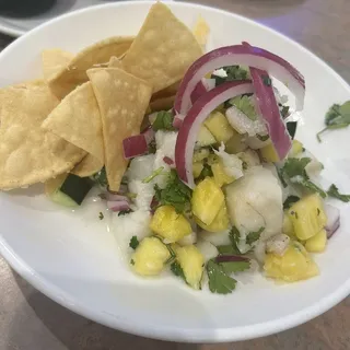 Pineapple Ceviche