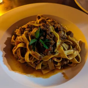 Fettuccine Bolognese