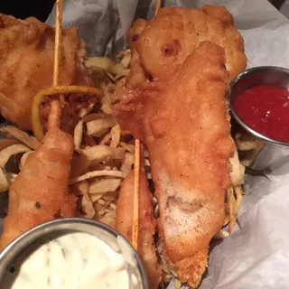 Walleye Fish and Chips