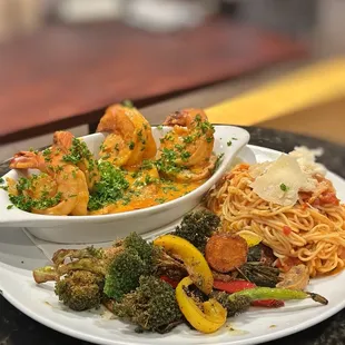 Shrimp di Roma w/housemade sauce