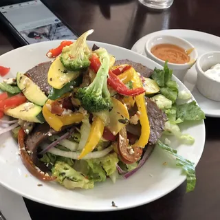 Mixed Green Salad Lunch