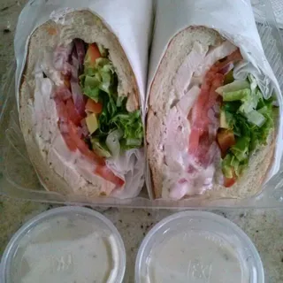 Chicken Rancho Sandwich Lunch