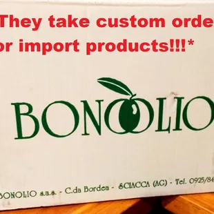 Di Scala Deli -- Ordered a case of olive oil, great deal!!!