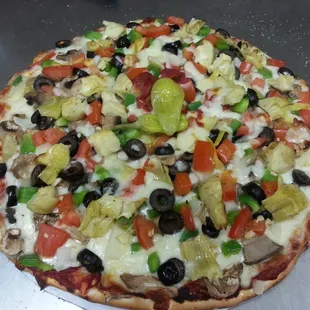 Sicilian Garden Pizza