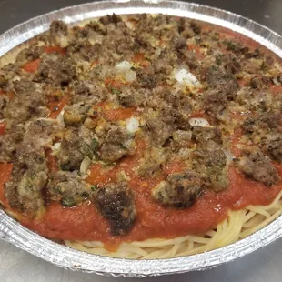 Spaghetti w/ Meatsauce