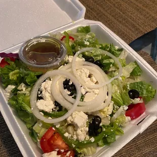 Greek salad  yummy