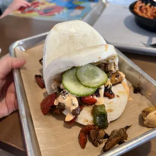 Jerk Chicken Bao