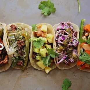 Dia De Los Tacos fusion tacos