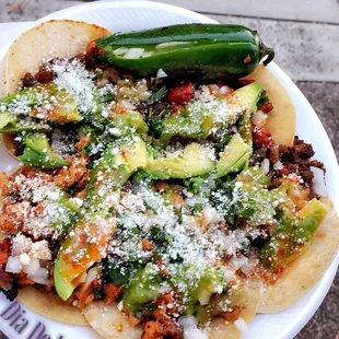 Some Add Ons to enhance the taste ;) Mexican cheese and avocado slices