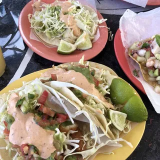 Taco & Tostada Ceviche Combo