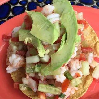 Prawn Tostada