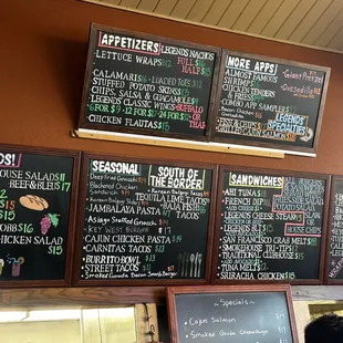 Food menu