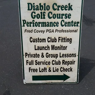 PGA Professionals Available at Diablo Creek, a championship golf course and home to the Reno Open! www.diablocreekgc.com