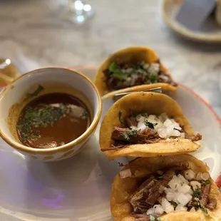 I forgot which tacos these were... but they were really tasty!