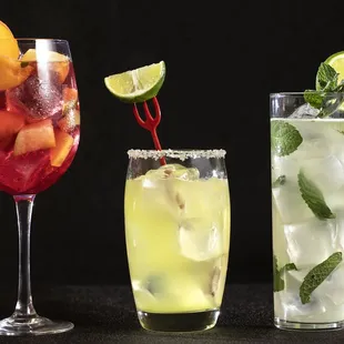 drink, sushi and sashimi