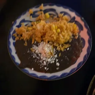 Beans and rice, very good