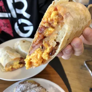 Breakfast burrito